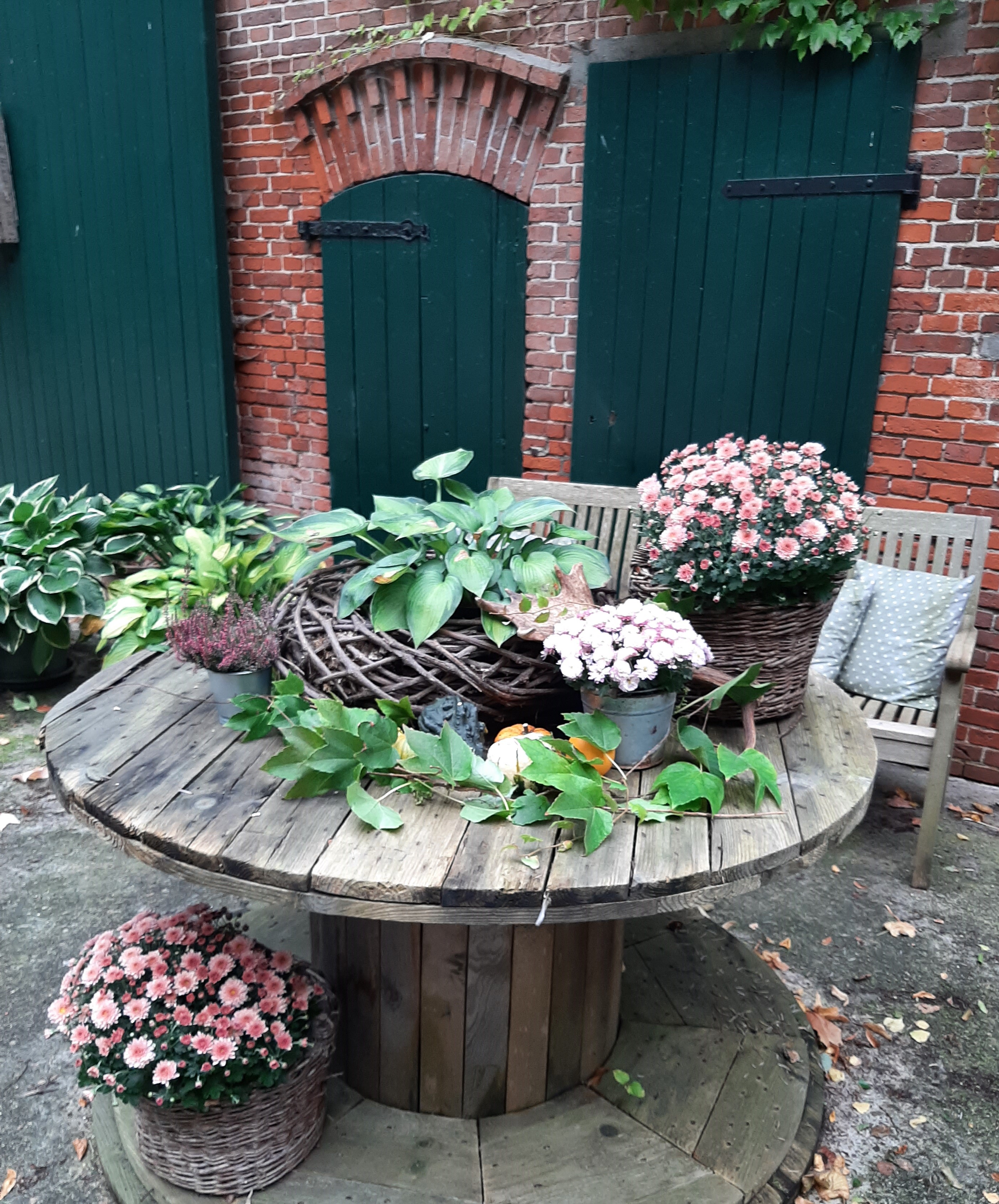 Frühherbstliche Dekoration