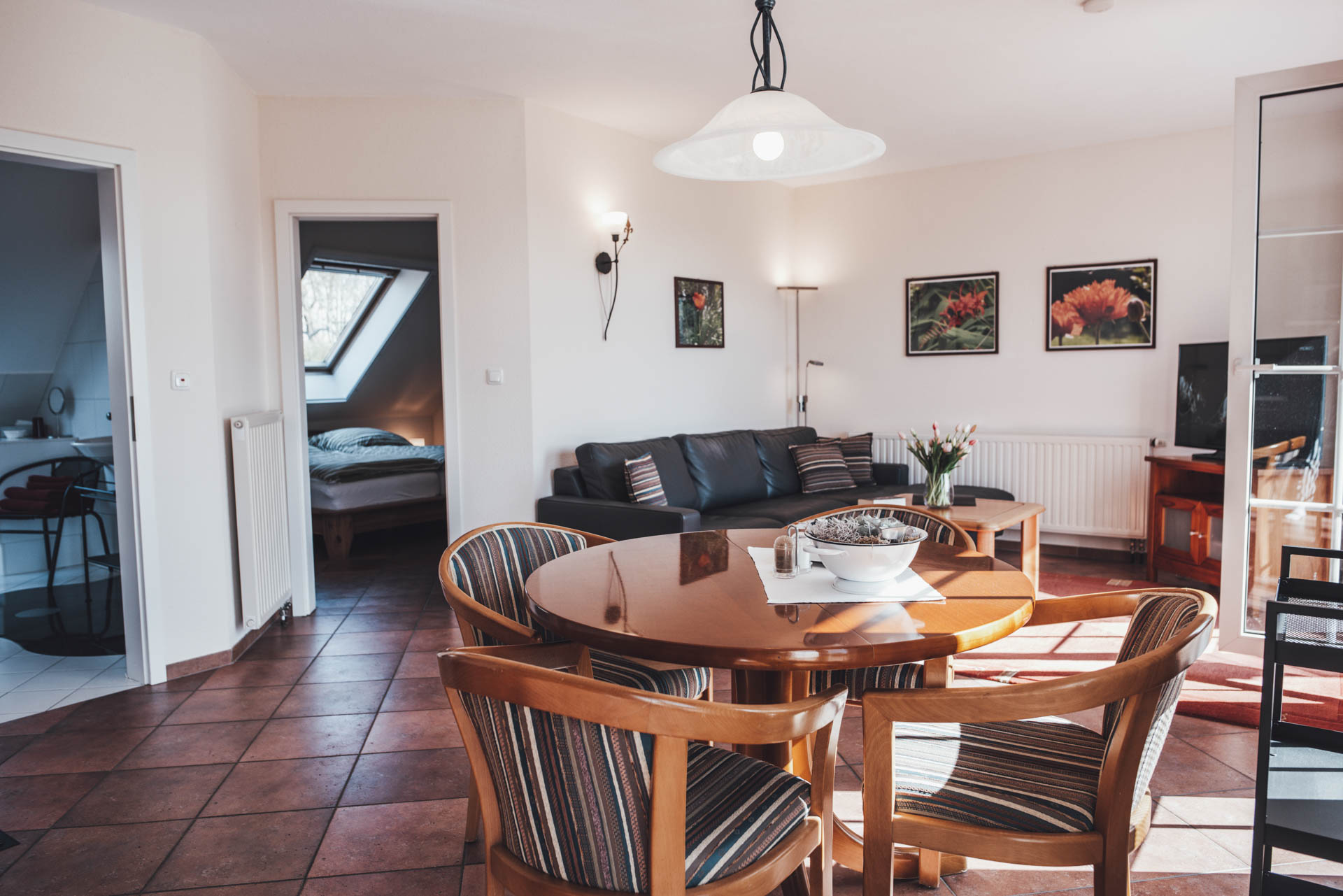 Ahornwohnung Essbereich