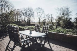 Lilienwohnung Terrasse