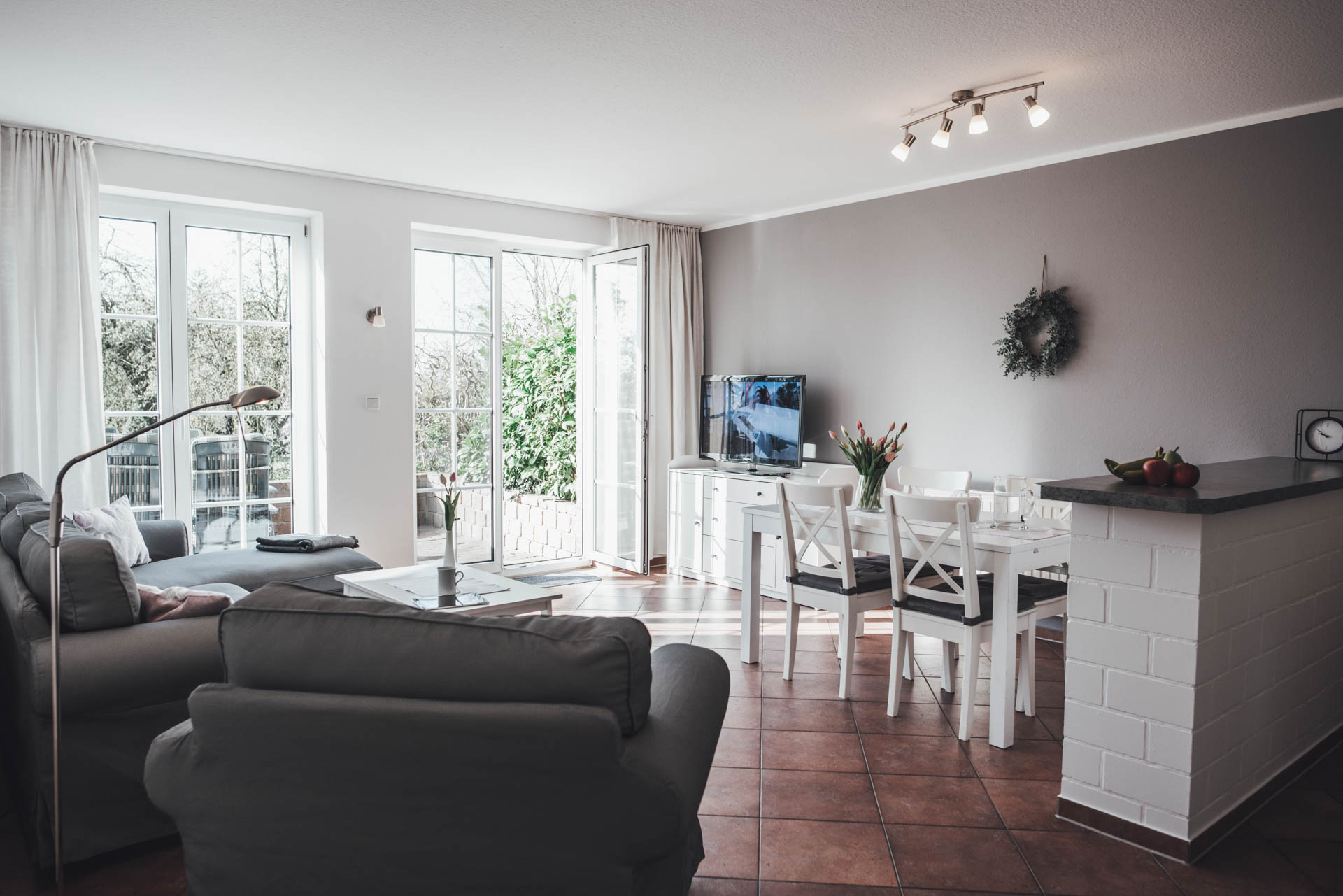 Lilienwohnung Wohnbereich