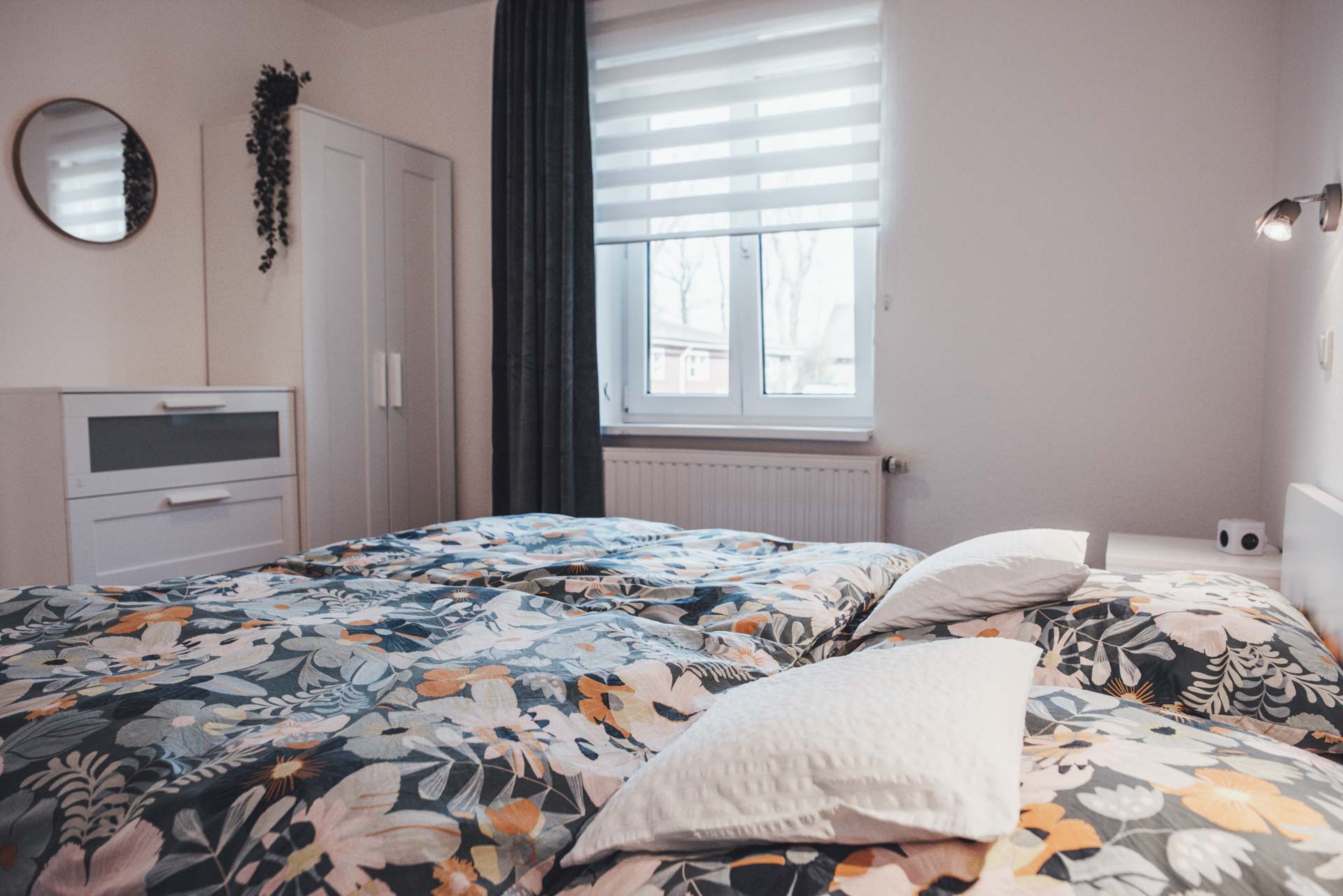 Mohnwohnung Bett Schlafzimmer 1