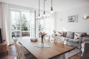 Mohnwohnung Sitzecke